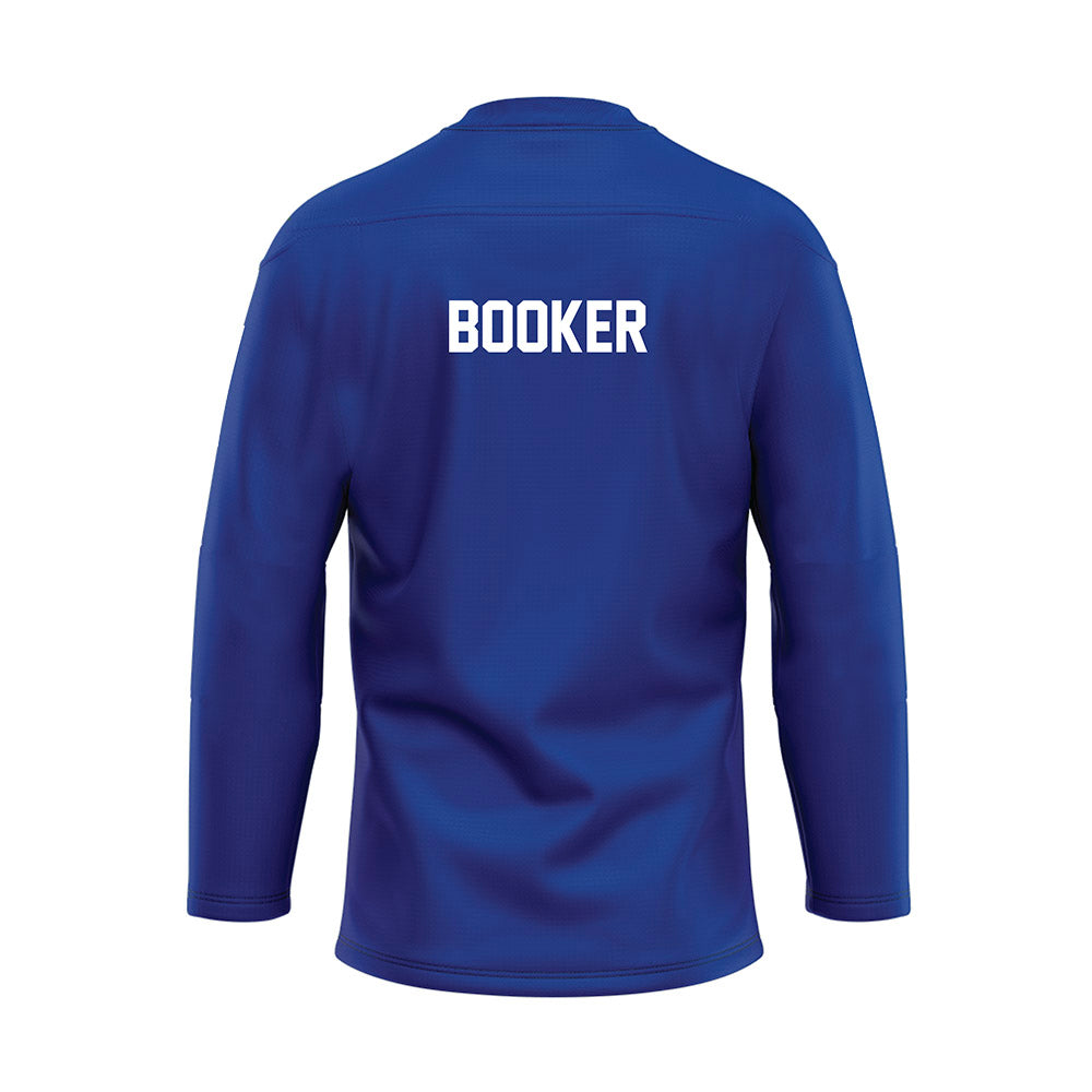 Florida - NCAA Women's Gymnastics : Jayla Booker - Blue Hockey Jersey-1