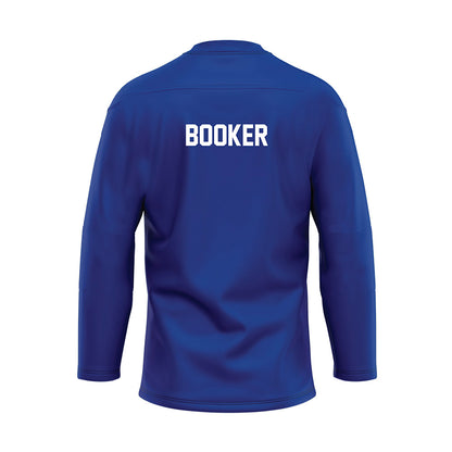 Florida - NCAA Women's Gymnastics : Jayla Booker - Blue Hockey Jersey-1