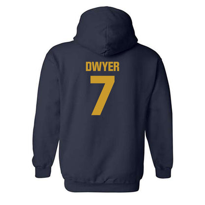 Notre Dame - NCAA Women's Lacrosse : Maeve Dwyer - Classic Fashion Shersey Hooded Sweatshirt-1