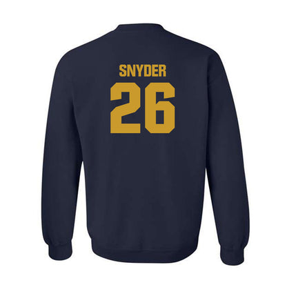 Notre Dame - NCAA Baseball : Garrett Snyder - Classic Fashion Shersey Crewneck Sweatshirt-1