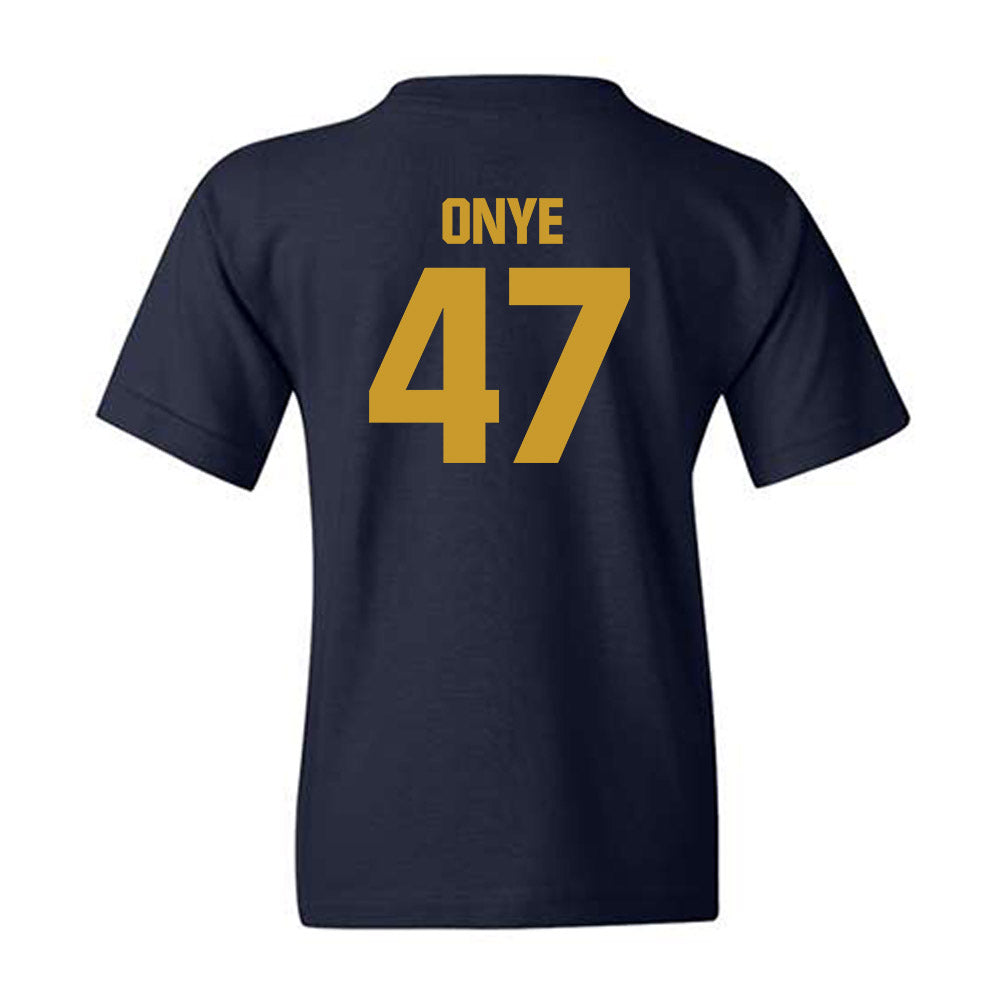 Notre Dame - NCAA Football : Jason Onye - Classic Fashion Shersey Youth T-Shirt-1