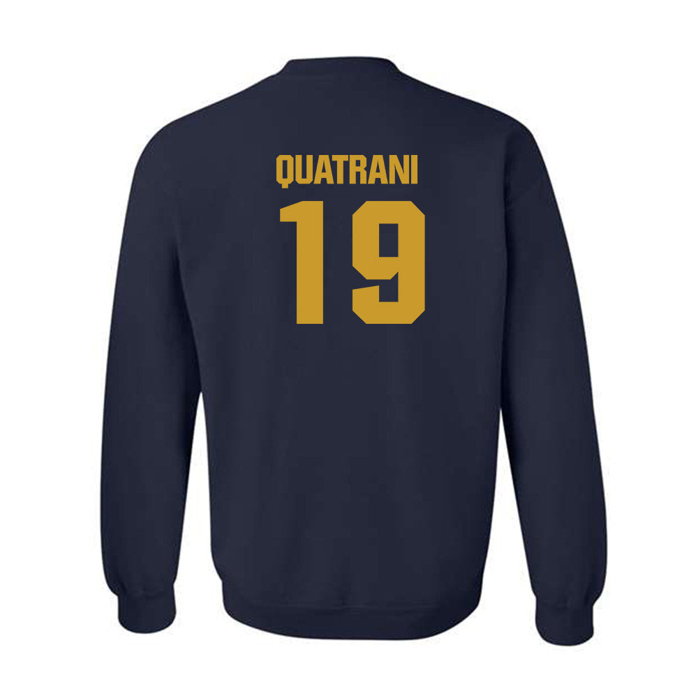 Notre Dame - NCAA Baseball : Mark Quatrani - Classic Fashion Shersey Crewneck Sweatshirt-1