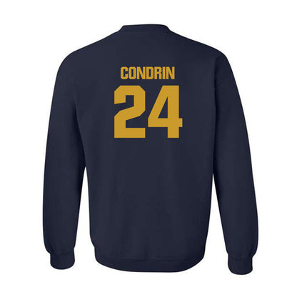 Notre Dame - NCAA Baseball : Luke Condrin - Classic Fashion Shersey Crewneck Sweatshirt-1