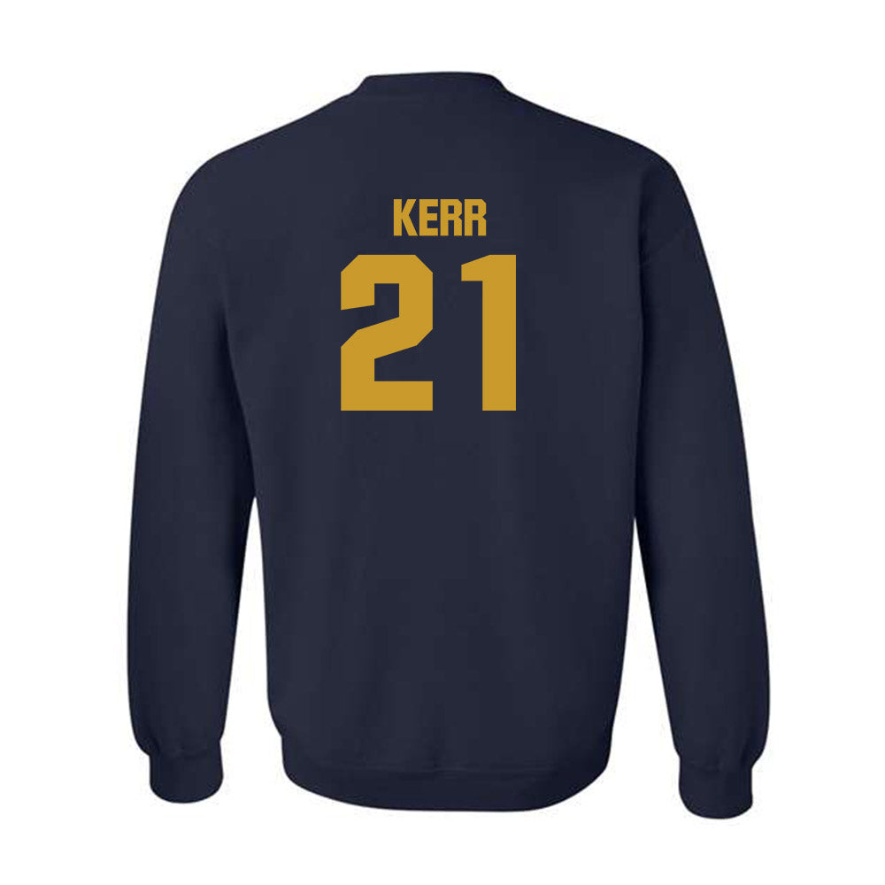 Notre Dame - NCAA Men's Ice Hockey : Jaedon Kerr - Classic Fashion Shersey Crewneck Sweatshirt-1