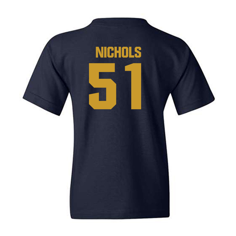 Notre Dame - NCAA Football : Ben Nichols - Classic Fashion Shersey Youth T-Shirt-1