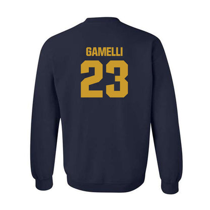 Notre Dame - NCAA Baseball : Gian Gamelli - Classic Fashion Shersey Crewneck Sweatshirt-1