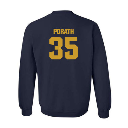 Notre Dame - NCAA Football : Spencer Porath - Classic Fashion Shersey Crewneck Sweatshirt-1