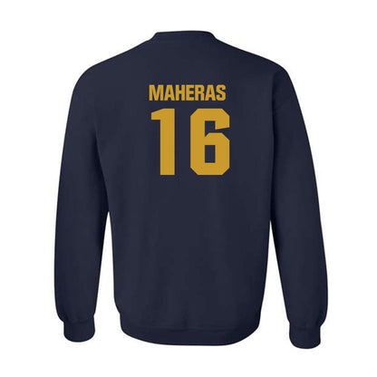 Notre Dame - NCAA Men's Lacrosse : Will Maheras - Classic Fashion Shersey Crewneck Sweatshirt-1