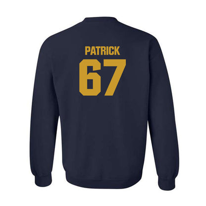 Notre Dame - NCAA Football : Gregory Patrick - Classic Fashion Shersey Crewneck Sweatshirt-1