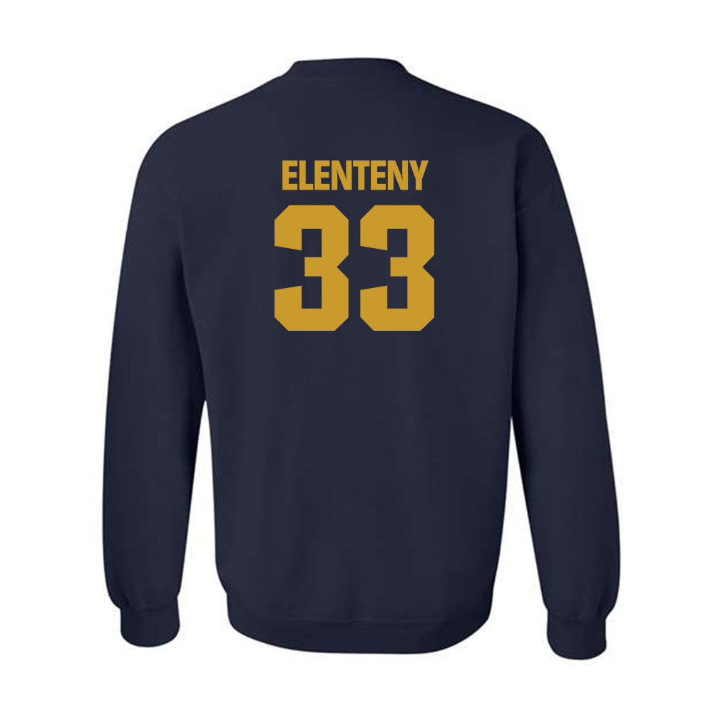 Notre Dame - NCAA Baseball : Connor Elenteny - Classic Fashion Shersey Crewneck Sweatshirt-1