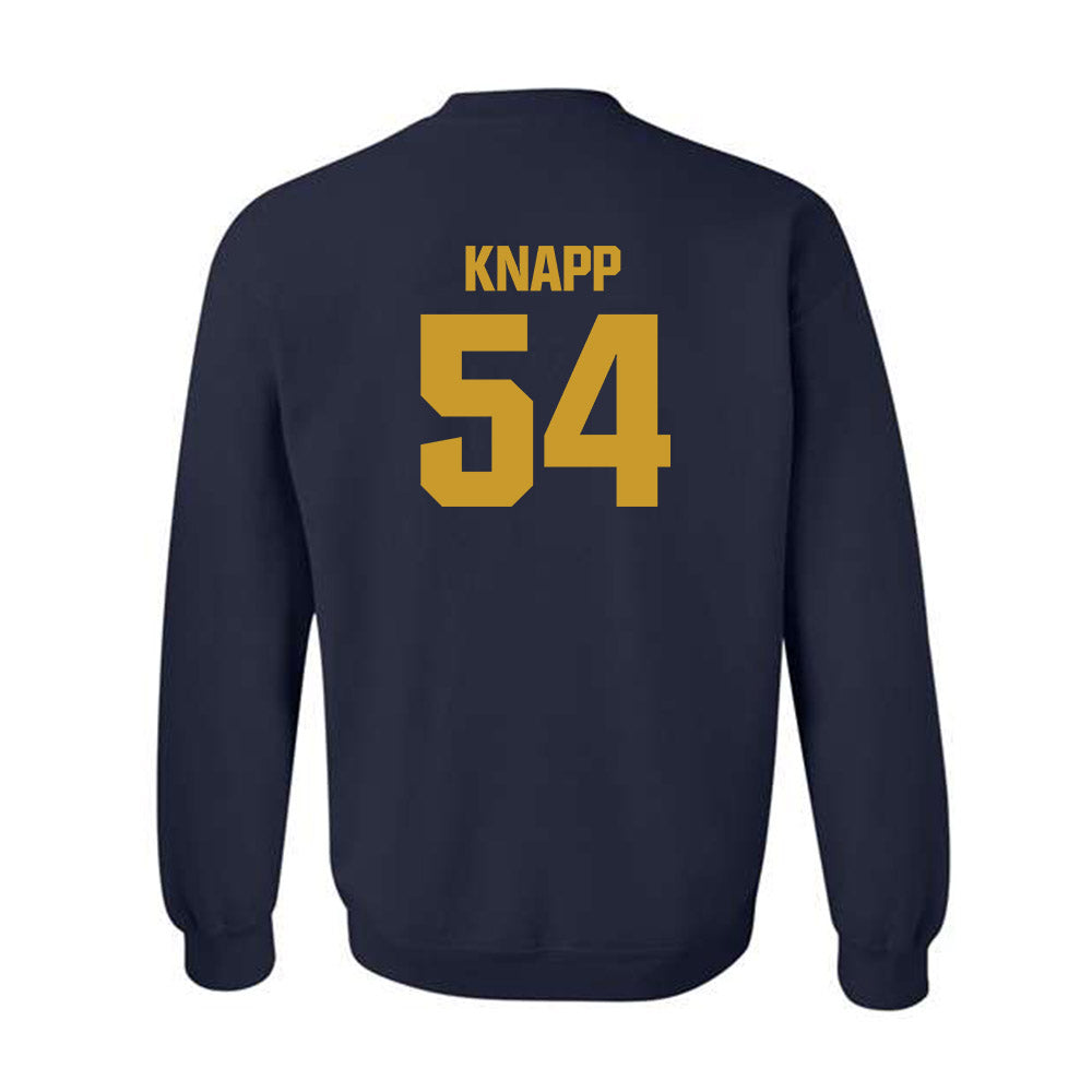 Notre Dame - NCAA Football : Anthonie Knapp - Classic Fashion Shersey Crewneck Sweatshirt-1
