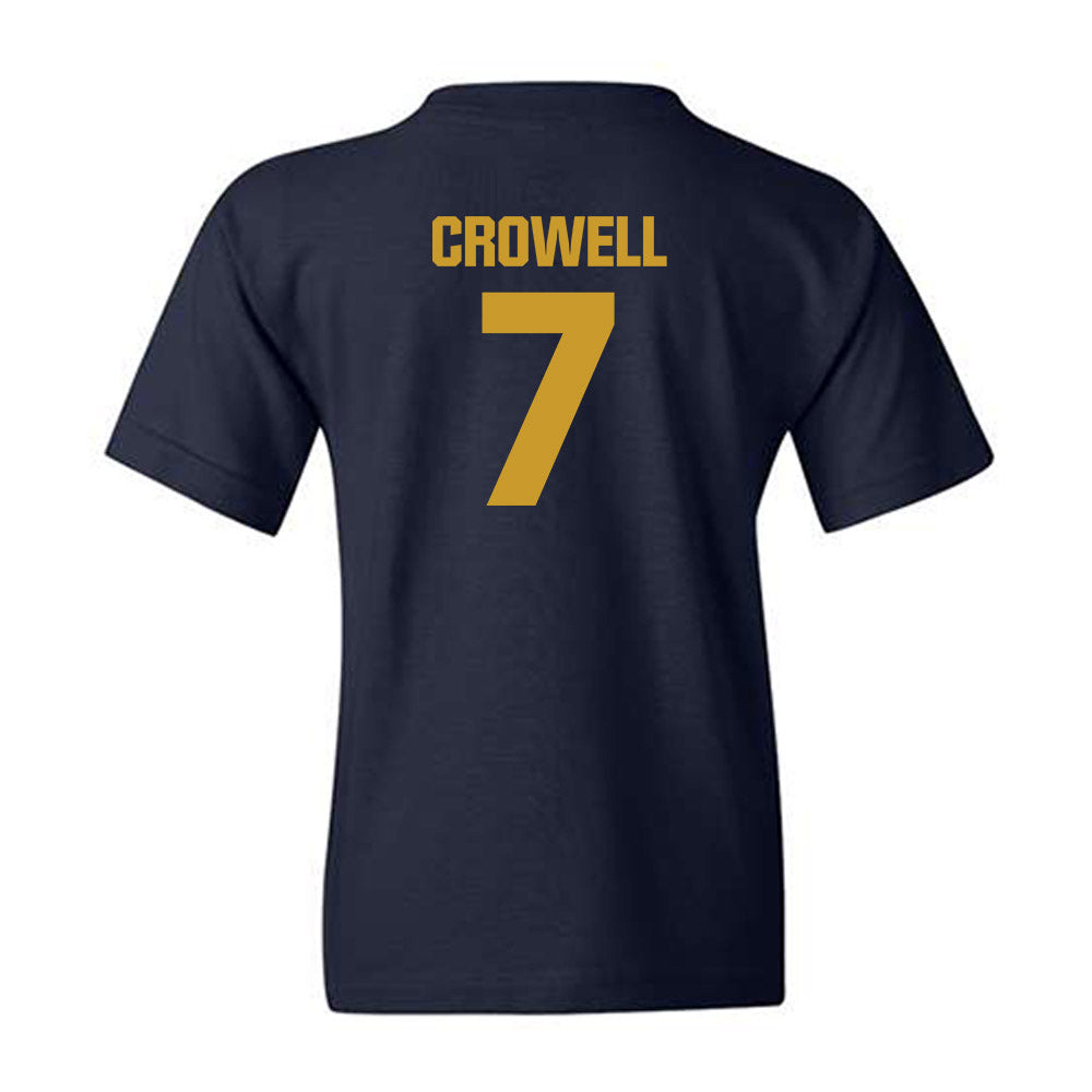Notre Dame - NCAA Baseball : Caden Crowell - Classic Fashion Shersey Youth T-Shirt-1