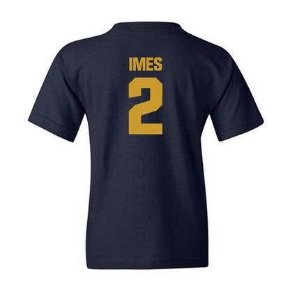 Notre Dame - NCAA Men's Basketball : Logan Imes - Classic Fashion Shersey Youth T-Shirt-1