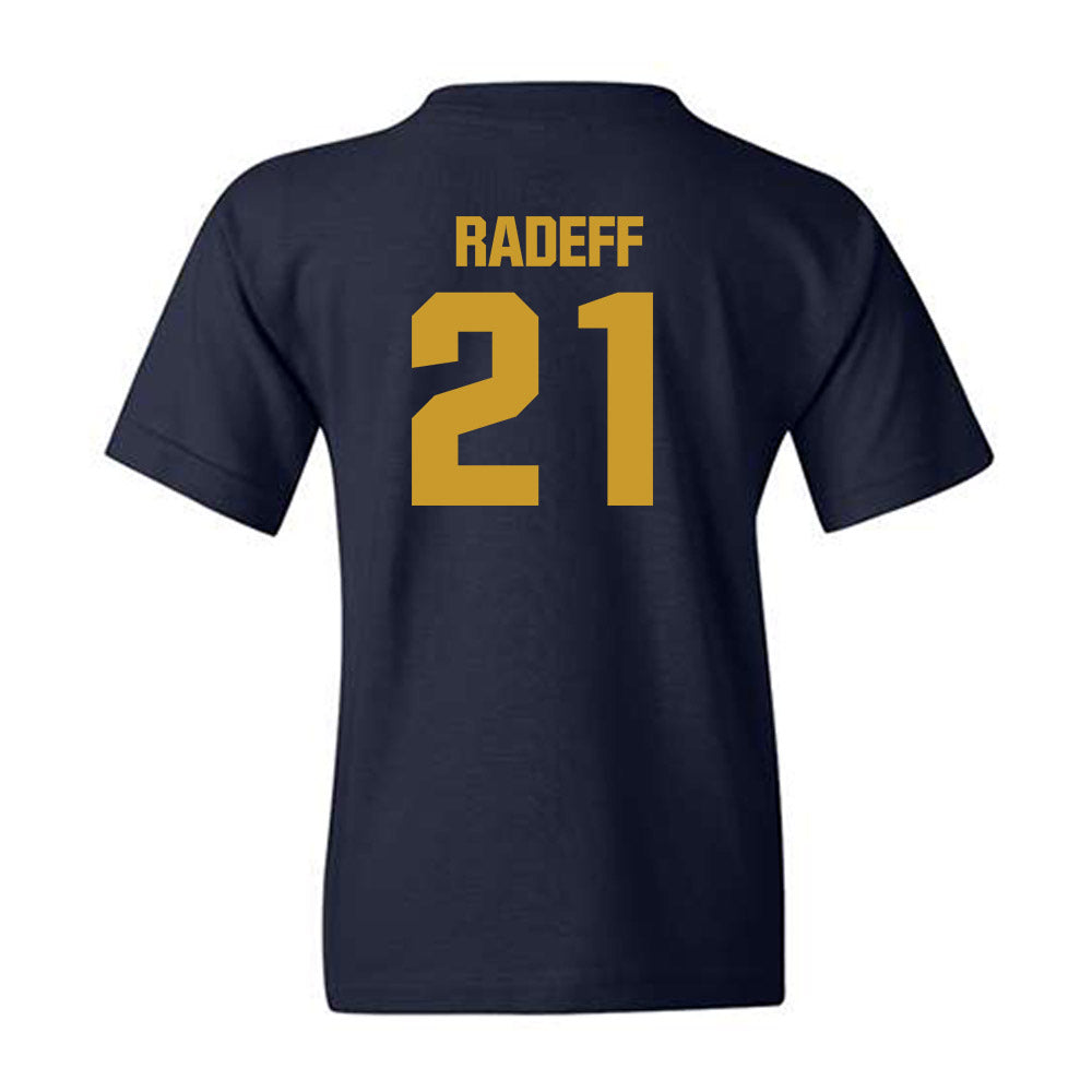Notre Dame - NCAA Women's Volleyball : Mia Radeff - Classic Fashion Shersey Youth T-Shirt-1