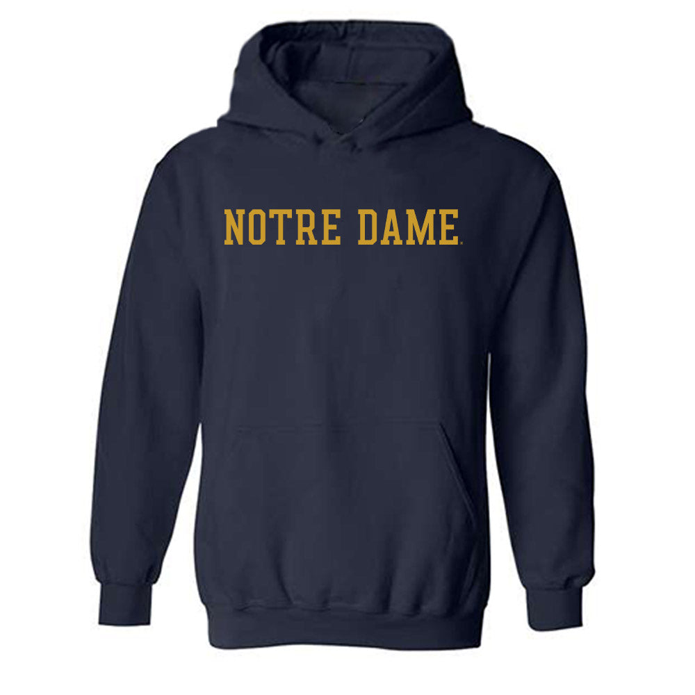 Notre Dame - NCAA Women's Basketball : Madison St. Rose - Classic Fashion Shersey Hooded Sweatshirt-0