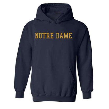 Notre Dame - NCAA Women's Basketball : Madison St. Rose - Classic Fashion Shersey Hooded Sweatshirt-0