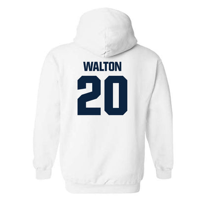 Notre Dame - NCAA Football : Jonaz Walton - Classic Fashion Shersey Hooded Sweatshirt-1