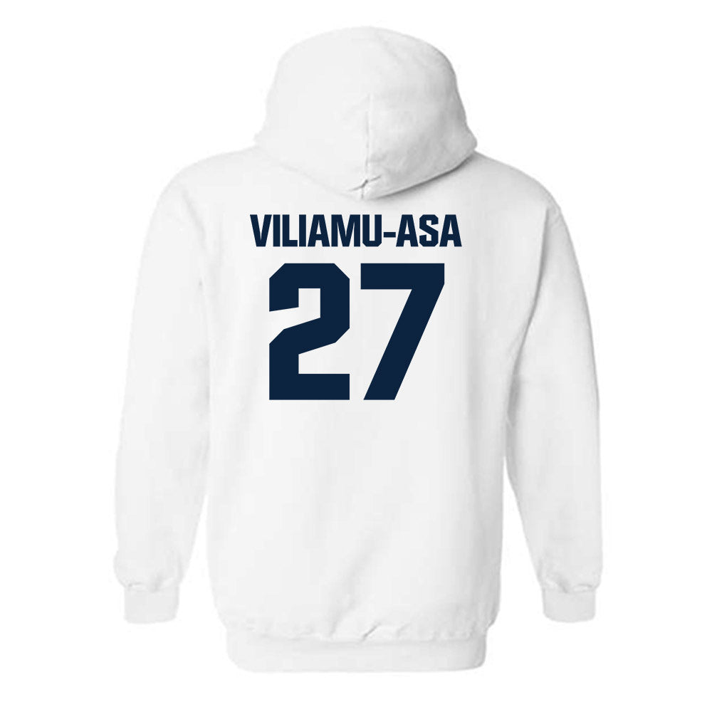 Notre Dame - NCAA Football : Kyngstonn Viliamu-Asa - Classic Fashion Shersey Hooded Sweatshirt-1