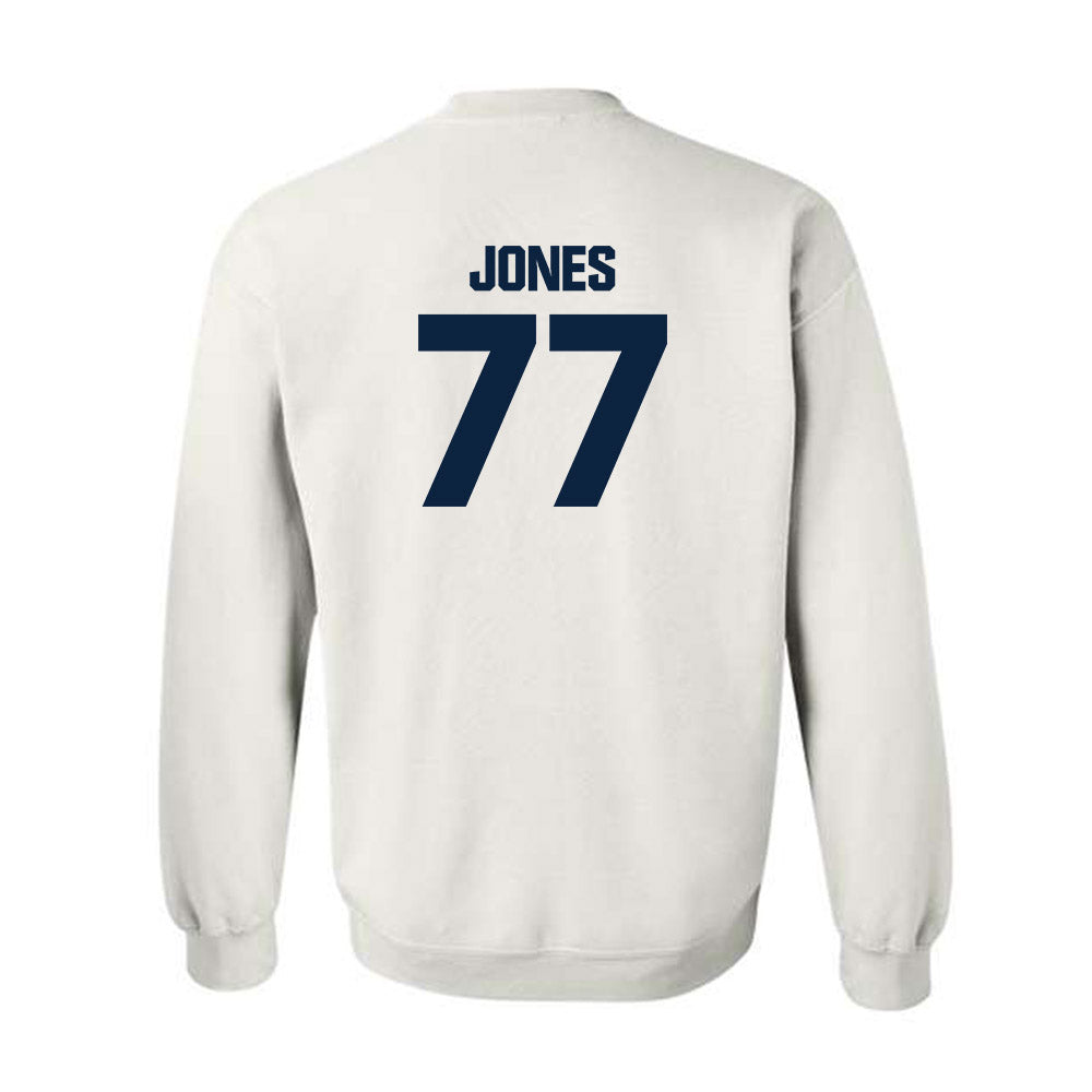 Notre Dame - NCAA Football : Peter Jones - Classic Fashion Shersey Crewneck Sweatshirt-1