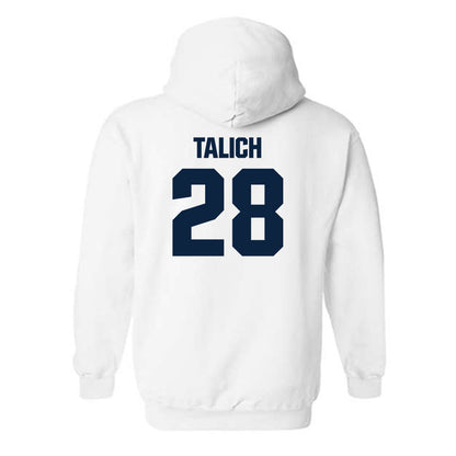 Notre Dame - NCAA Football : Luke Talich - Classic Fashion Shersey Hooded Sweatshirt-1