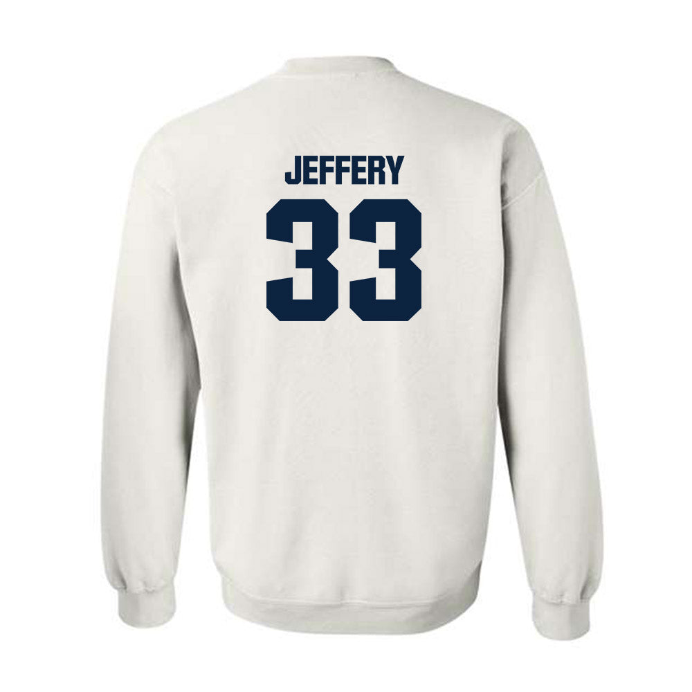 Notre Dame - NCAA Football : Matthew Jeffery - Classic Fashion Shersey Crewneck Sweatshirt-1