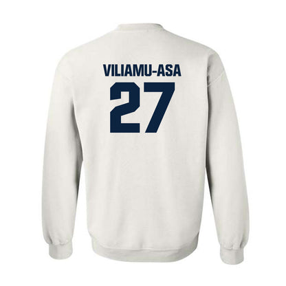 Notre Dame - NCAA Football : Kyngstonn Viliamu-Asa - Classic Fashion Shersey Crewneck Sweatshirt-1