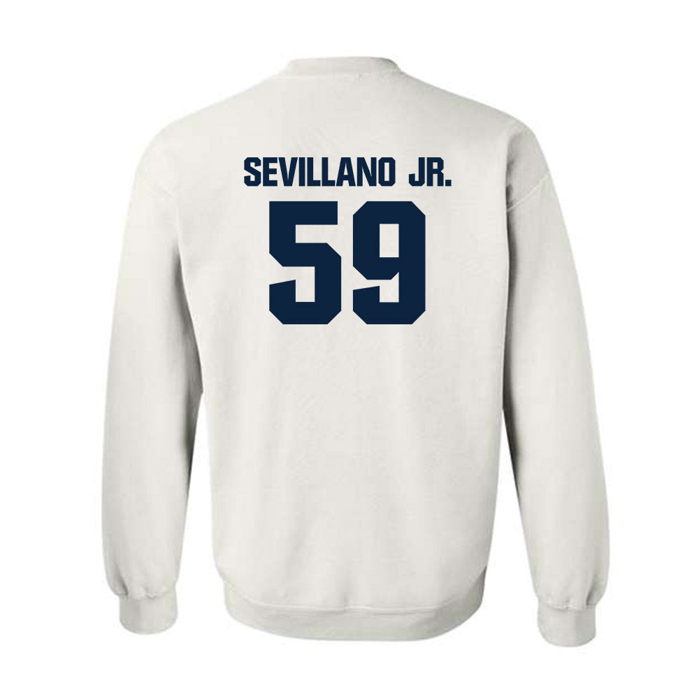 Notre Dame - NCAA Football : Sean Sevillano Jr. - Classic Fashion Shersey Crewneck Sweatshirt-1