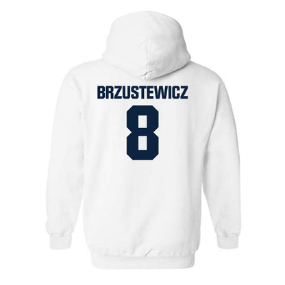 Notre Dame - NCAA Baseball : Hudson Brzustewicz - Classic Fashion Shersey Hooded Sweatshirt-1