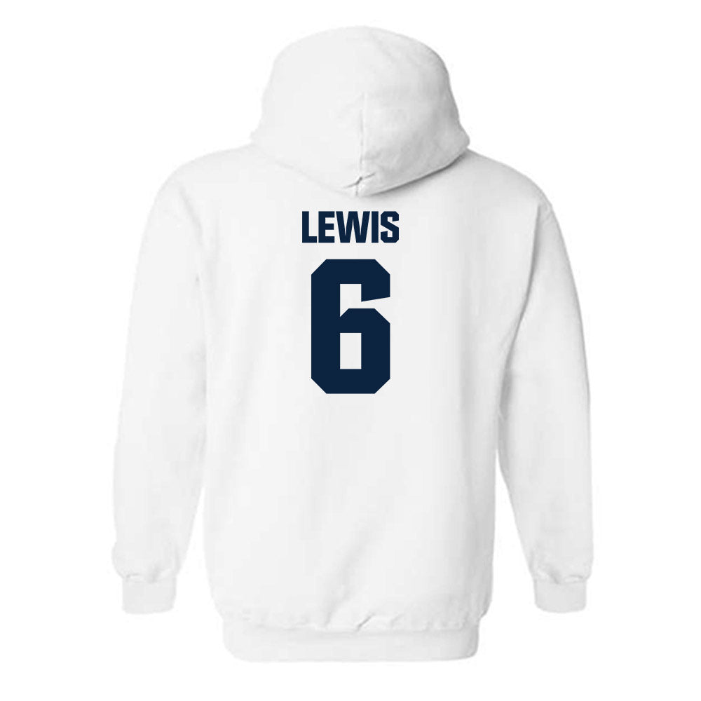 Notre Dame - NCAA Men's Soccer : Wyatt Lewis - Classic Fashion Shersey Hooded Sweatshirt-1