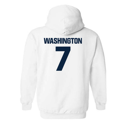 Notre Dame - NCAA Football : Tyrus Washington - Classic Fashion Shersey Hooded Sweatshirt-1