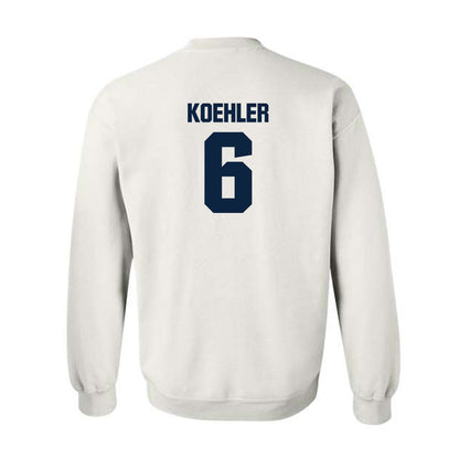 Notre Dame - NCAA Men's Basketball : Brady Koehler - Classic Fashion Shersey Crewneck Sweatshirt-1