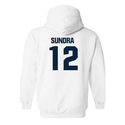 Notre Dame - NCAA Men's Basketball : Garrett Sundra - Classic Fashion Shersey Hooded Sweatshirt-1