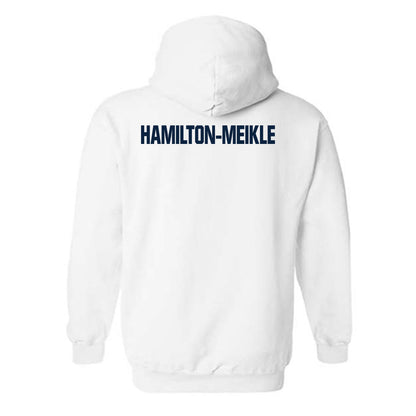 Notre Dame - NCAA Men's Fencing : Jonathan Hamilton-Meikle - Classic Fashion Shersey Hooded Sweatshirt-1
