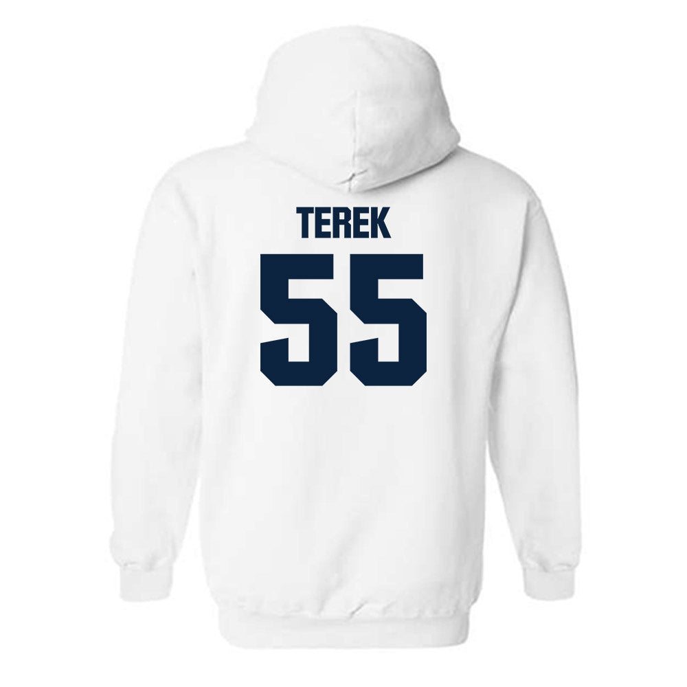 Notre Dame - NCAA Football : Christopher Terek - Classic Fashion Shersey Hooded Sweatshirt-1