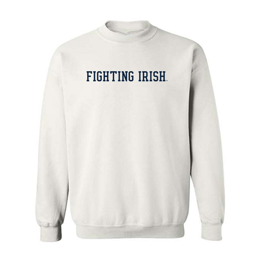 Notre Dame - NCAA Football : Elijah Burress - Classic Fashion Shersey Crewneck Sweatshirt-0