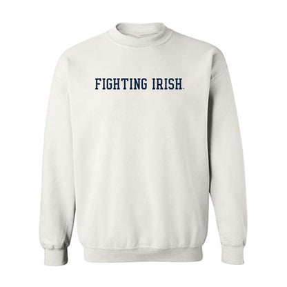 Notre Dame - NCAA Football : Elijah Burress - Classic Fashion Shersey Crewneck Sweatshirt-0