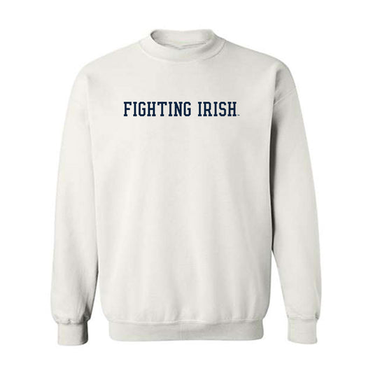 Notre Dame - NCAA Baseball : Mark Quatrani - Classic Fashion Shersey Crewneck Sweatshirt-0