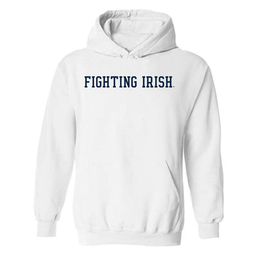 Notre Dame - NCAA Men's Ice Hockey : Paul Fischer - Classic Fashion Shersey Hooded Sweatshirt