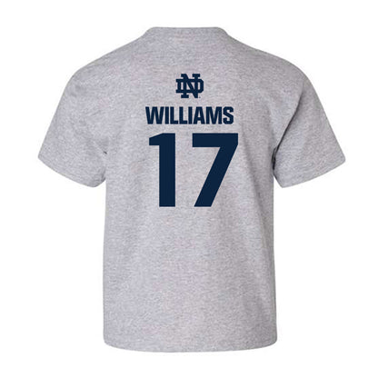 Notre Dame - NCAA Football : Cam Williams - Classic Fashion Shersey Youth T-Shirt-1