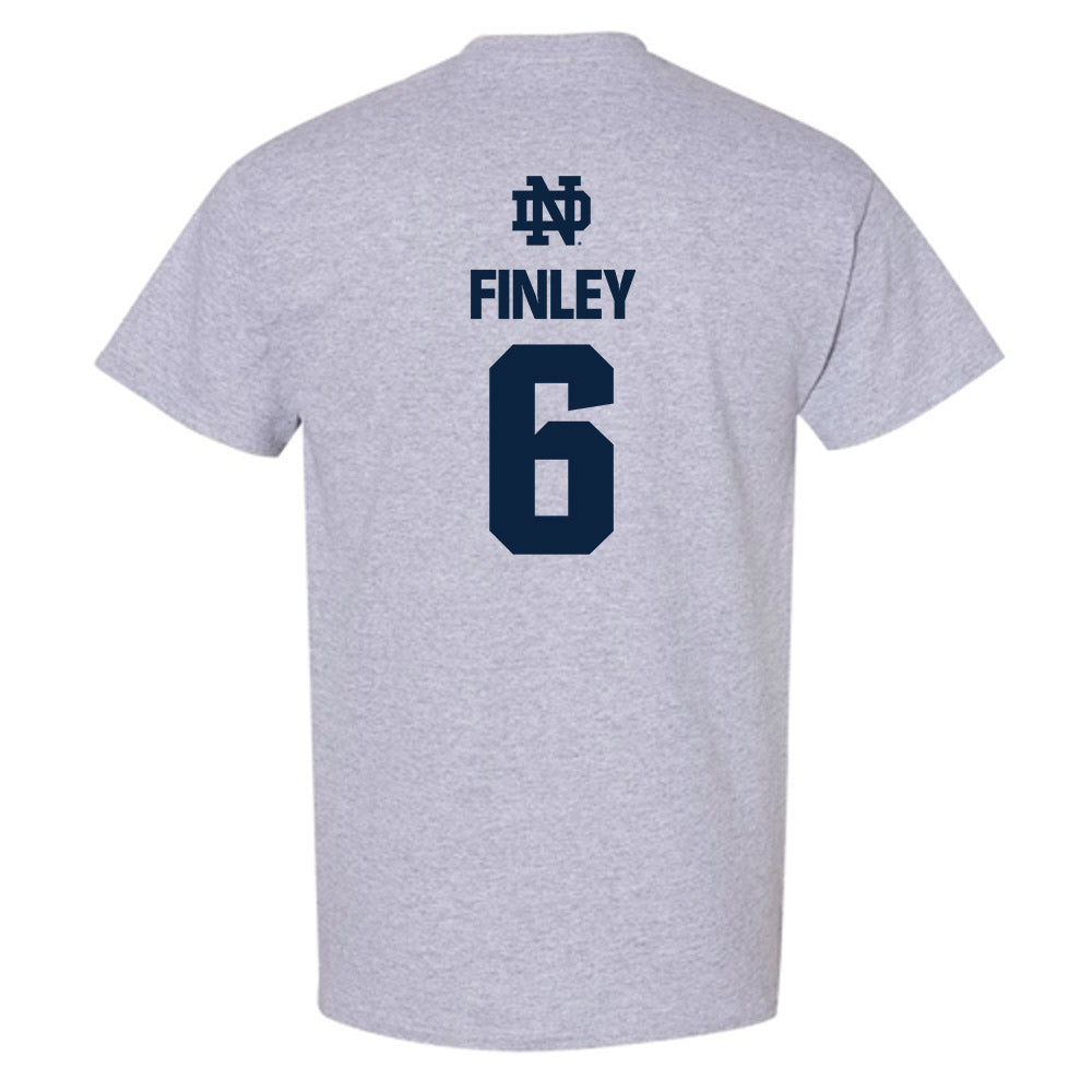 Notre Dame - NCAA Men's Lacrosse : Fisher Finley - Classic Fashion Shersey T-Shirt-1