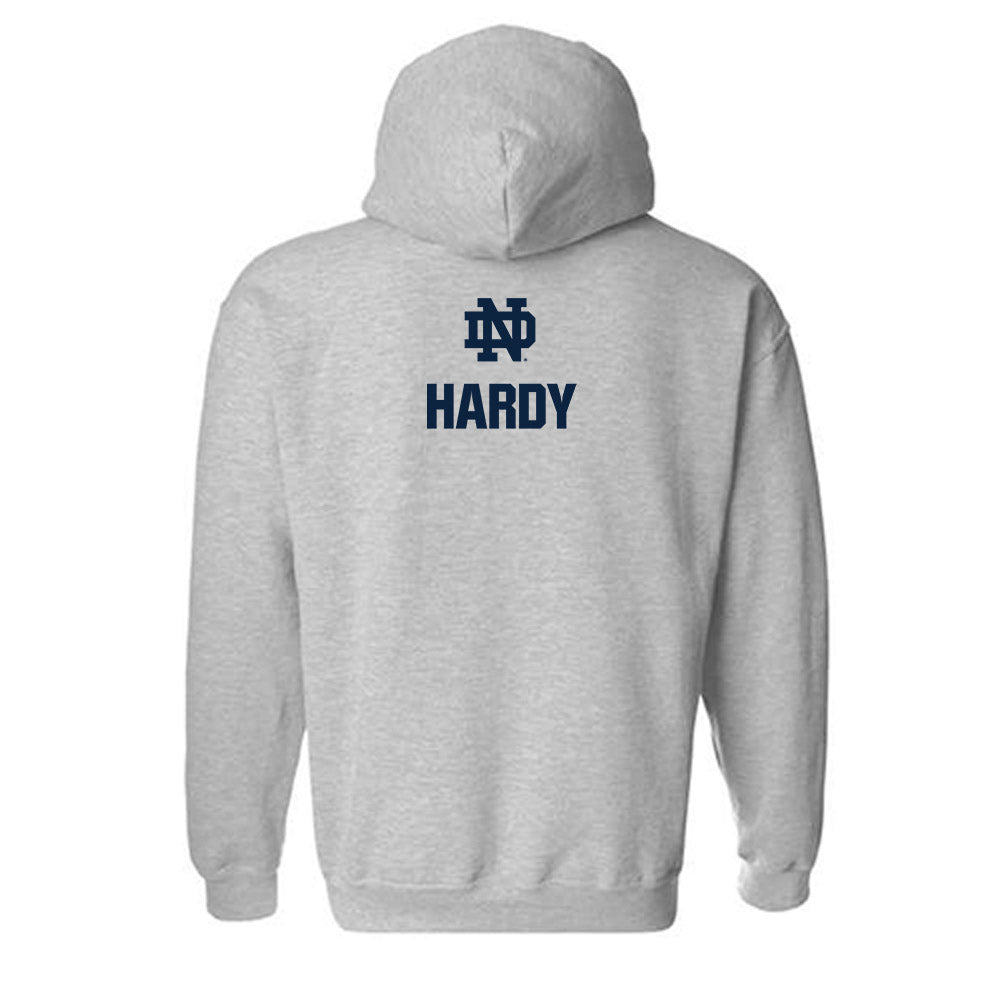 Notre Dame - NCAA Women's Basketball : Anaya Hardy - Classic Fashion Shersey Hooded Sweatshirt-1