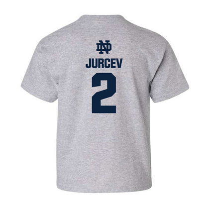 Notre Dame - NCAA Men's Ice Hockey : Jimmy Jurcev - Classic Fashion Shersey Youth T-Shirt