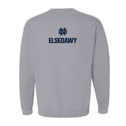 Notre Dame - NCAA Men's Fencing : Ahmed Hesham Elsedawy - Classic Fashion Shersey Crewneck Sweatshirt