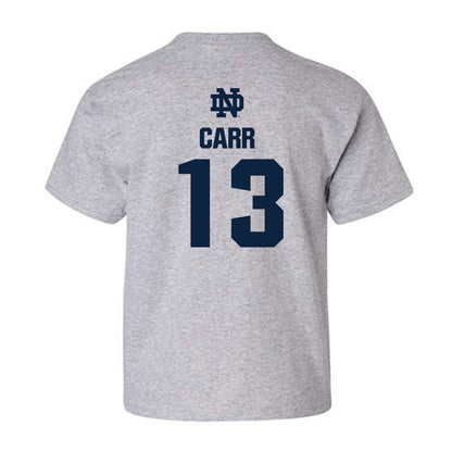 Notre Dame - NCAA Football : CJ Carr - Classic Fashion Shersey Youth T-Shirt-1
