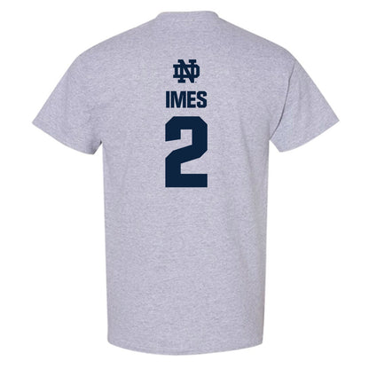 Notre Dame - NCAA Men's Basketball : Logan Imes - Classic Fashion Shersey T-Shirt-1