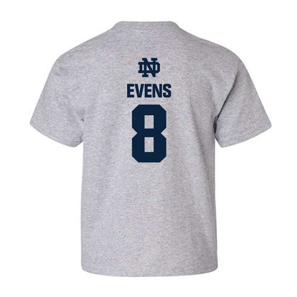 Notre Dame - NCAA Women's Volleyball : Maya Evens - Classic Fashion Shersey Youth T-Shirt-1