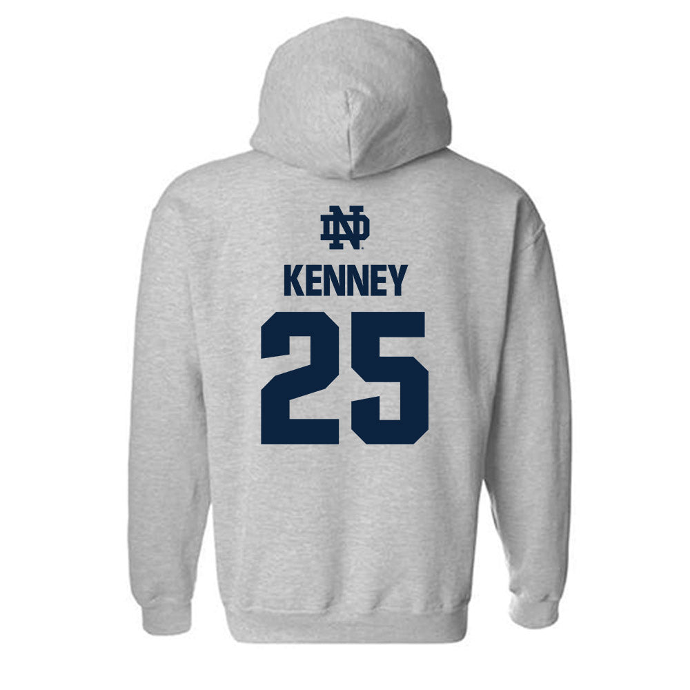 Notre Dame - NCAA Women's Lacrosse : Anna Kenney - Classic Fashion Shersey Hooded Sweatshirt-1