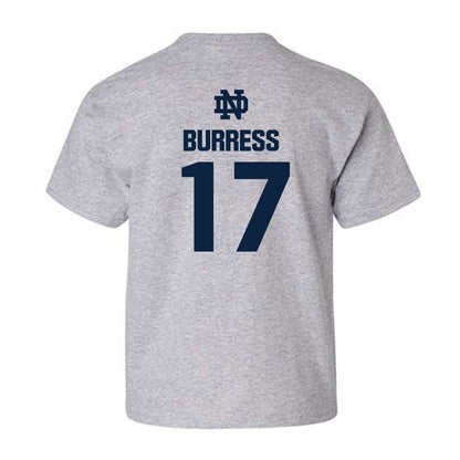 Notre Dame - NCAA Football : Elijah Burress - Classic Fashion Shersey Youth T-Shirt-1