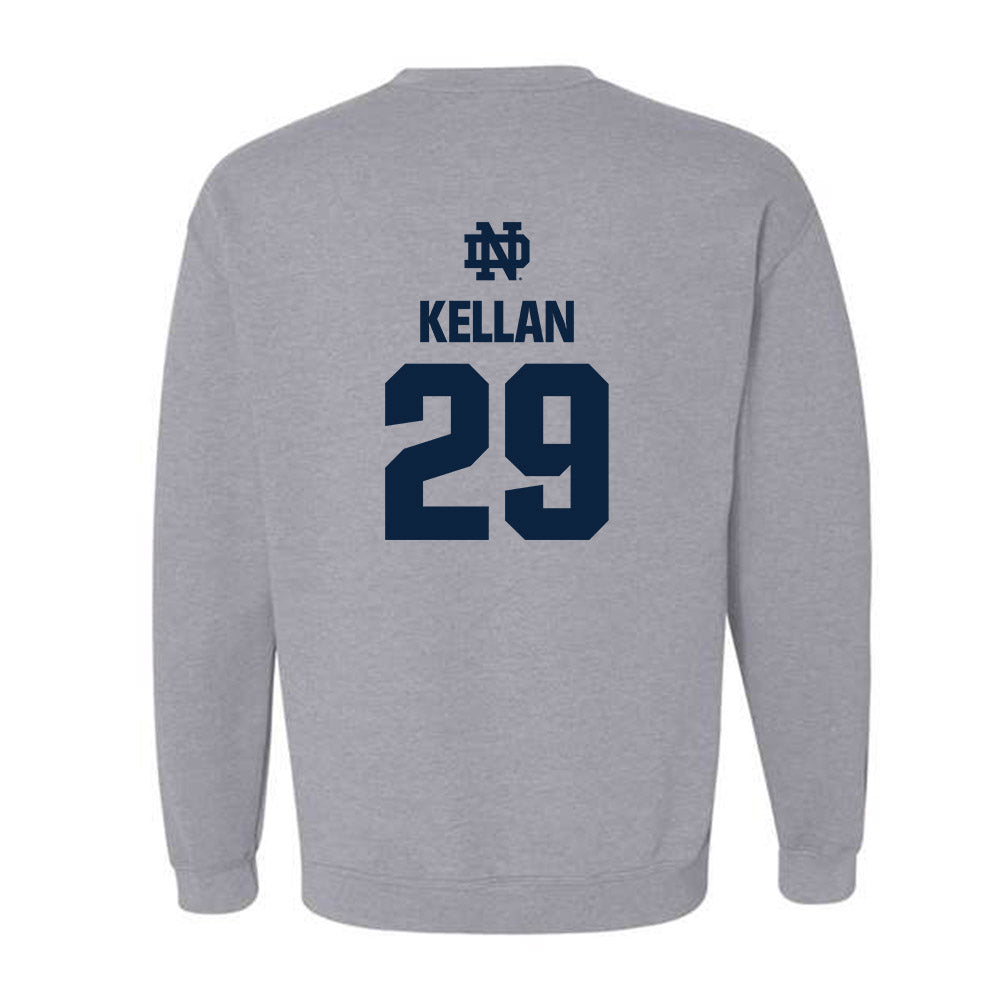 Notre Dame - NCAA Men's Lacrosse : Dylan Kellan - Classic Fashion Shersey Crewneck Sweatshirt-1