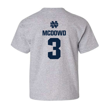 Notre Dame - NCAA Men's Soccer : Sean McDowd - Classic Fashion Shersey Youth T-Shirt-1